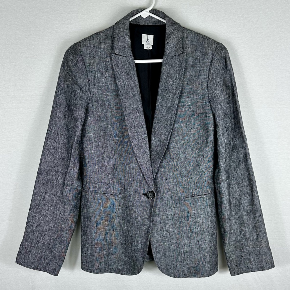 Grey J. Crew Blazer Size 6